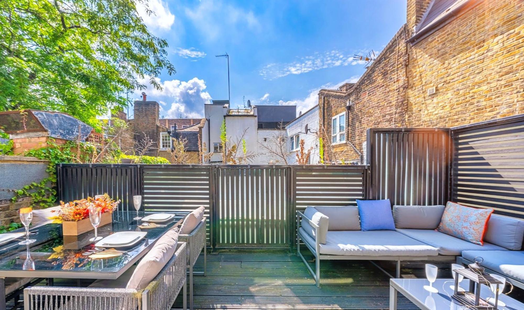 Apartamento Designer Victorian Flat With Large Terrace Londres Exterior foto