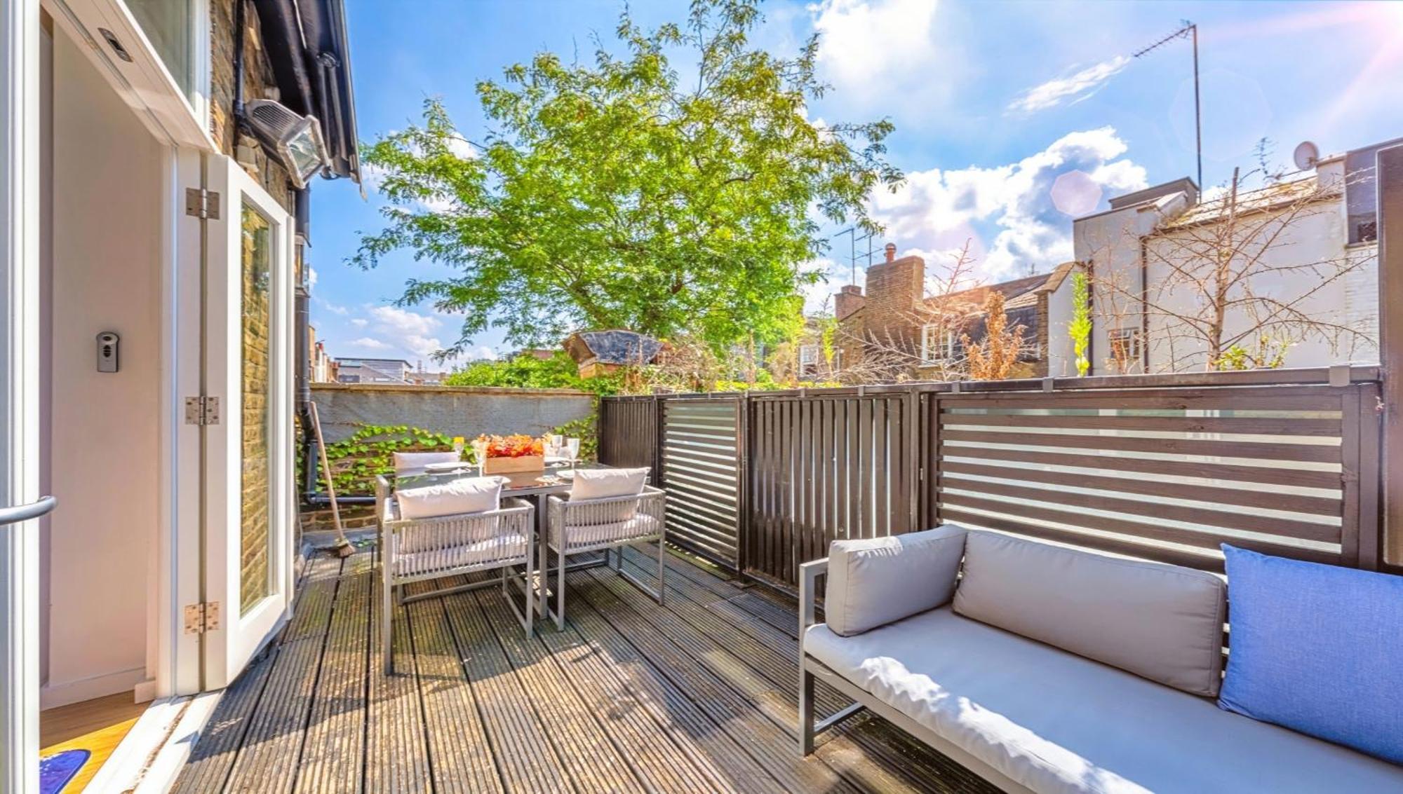Apartamento Designer Victorian Flat With Large Terrace Londres Exterior foto