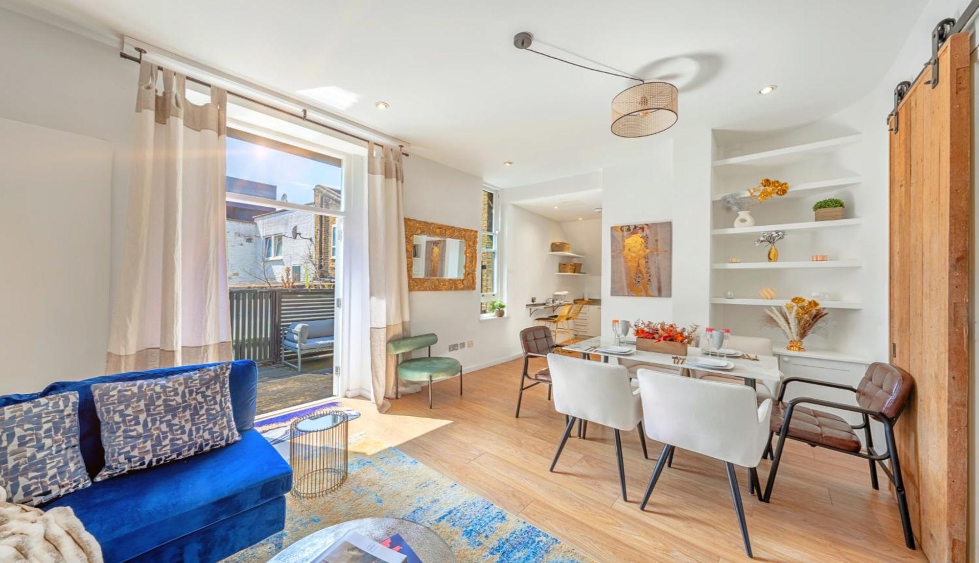 Apartamento Designer Victorian Flat With Large Terrace Londres Exterior foto