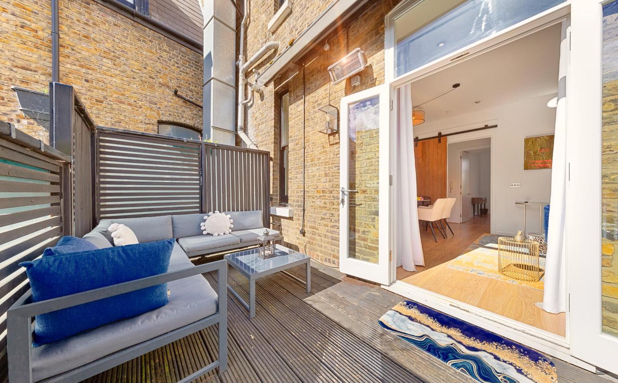 Apartamento Designer Victorian Flat With Large Terrace Londres Exterior foto