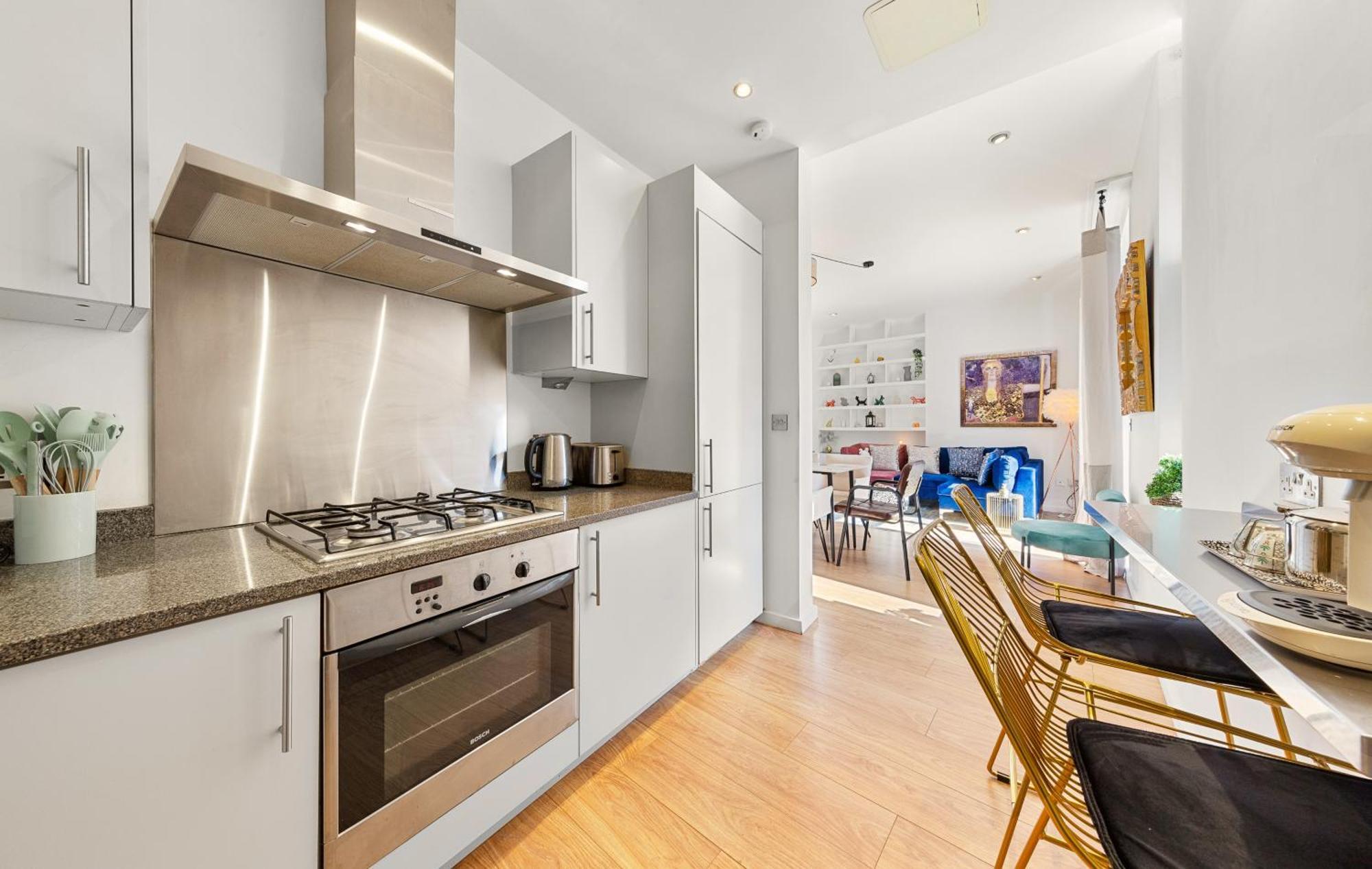 Apartamento Designer Victorian Flat With Large Terrace Londres Exterior foto